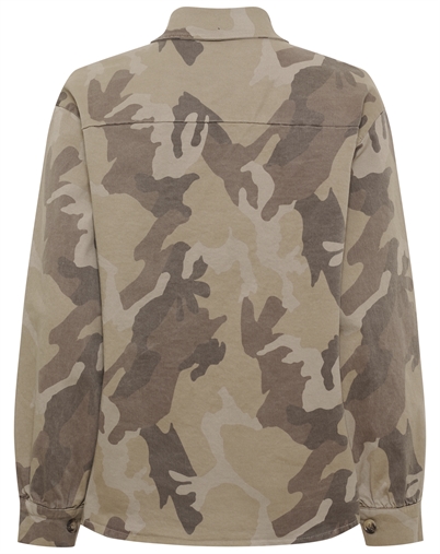 Marta du Chateau - MDCMoonstone Jakke - Beige Camo